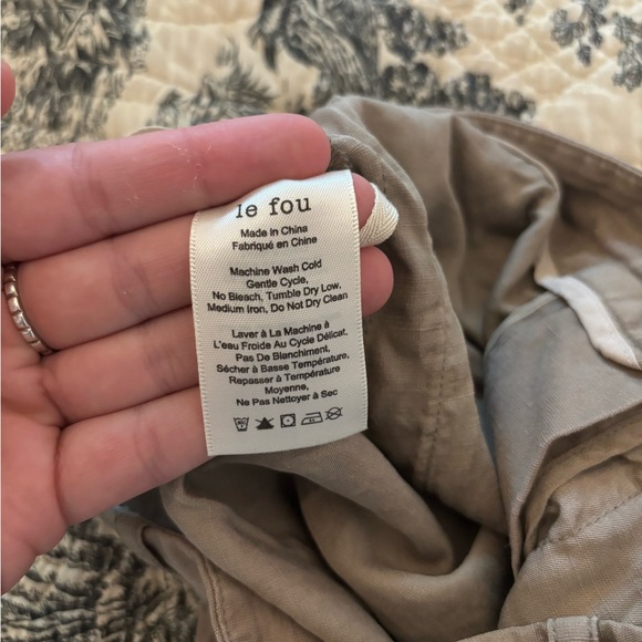 WILFRED ARITZIA - linen blend shorts - Picture 8 of 12